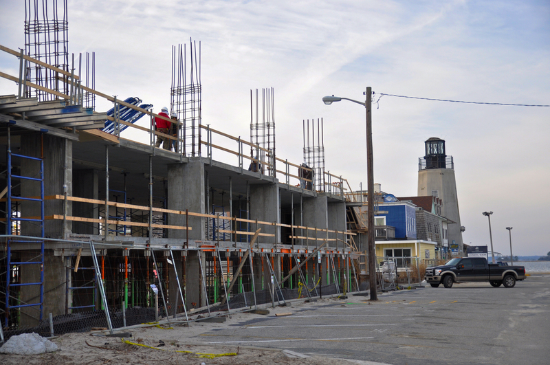 Dewey officials are trying to close loopholes in the town's comprehensive plan that would allow future challenges to the town's 35-foot height limit. The town signed an agreement with Ruddertowne developer Dewey Beach Enterprises, which allowed them to build a 45-foot structure on the site. BY NICK ROTH