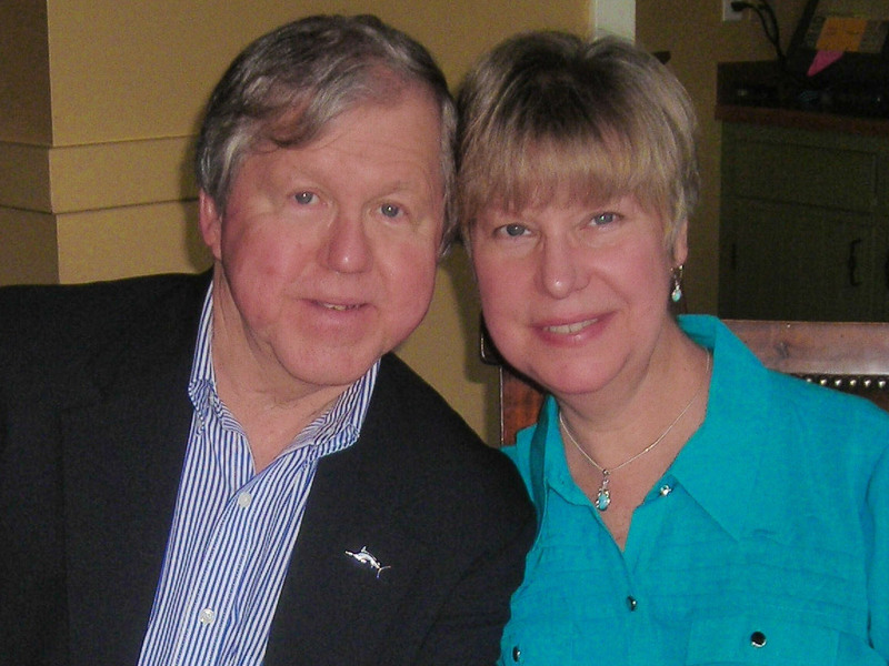 Wayne Cannon and wife Christie recently celebrated his retirement after 35 years in local broadcast radio. Throughout the years, Cannon worked for several stations, but he spent 20 years with WGMD-FM 92.7. Cannon has worked at radio stations as an announcer, producer, operations manager, news director and sales executive. COURTESY WAYNE CANNON