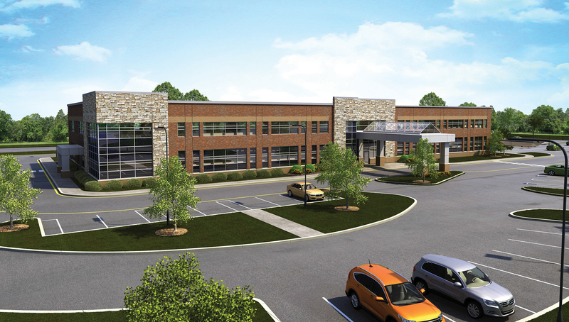 Beebe Medical Center will be the anchor tenant in the nearly completed, 47,000-square-foot, two-story College Park Medical Pavilion in Georgetown, located in College Park, a new and expansive, mixed-use development at the intersection of Route 404 and Route 113 and across the street from Delaware Technical Community College.