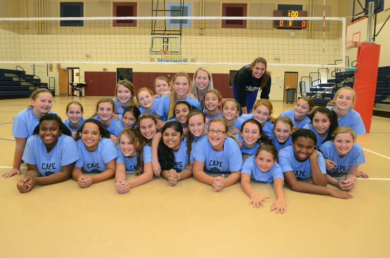 The Beacon Middle School volleyball team is piling up the victories in its inaugural season. Head coach Jen Celano, back row center, and Sam Purple, right, are shown with team members Hailey Wilson, Sky Allen, Olivia Morton, Anna Lutz, Victoria Burger, Alex Chiartas, Alyssa Needham, Ava Lynam, Abby Thomas, Sydney Pedersen, Abby Bucklin, Heather Blees, Natalie Oldham, Annabelle Burrows, Autumn Garvey, Maci Silicato, Catherine Morales, Henely Kennedy, McKenzie Parker, Elaina Louvis, Maddie Holt, Megha Patel, Jenna Nolan, Shayla Brittingham, Bailey Hesson, Alyssa Whaley, Lauren Burke. BY DAN COOK