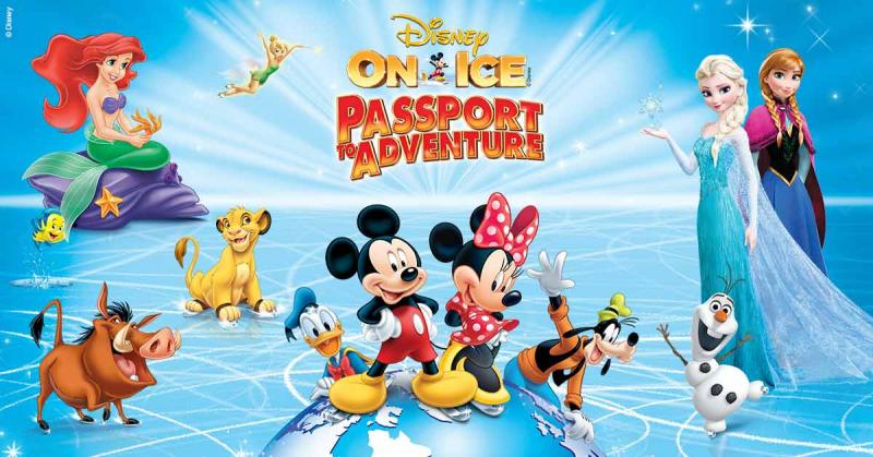 Disney on Ice, Passport to Adventure, Frozen, Mickey, Minnie, Little Mermaid, Ariel, Salisbury, Maryland, family fun, Wicomico Youth & Civic Center, Wicomico
