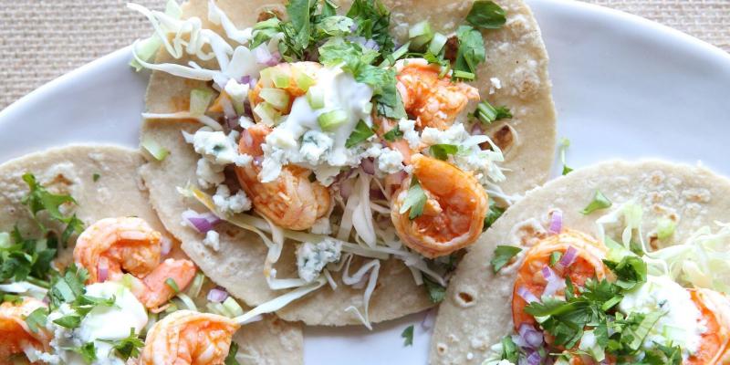 Buffalo Shrimp Tacos Recipe