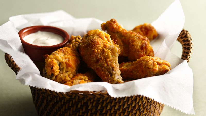 Spicy Fried Chicken Wings Recipe