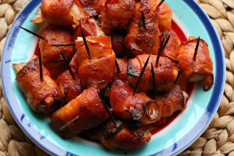 Bacon-Wrapped Buffalo Chicken Bites Recipe