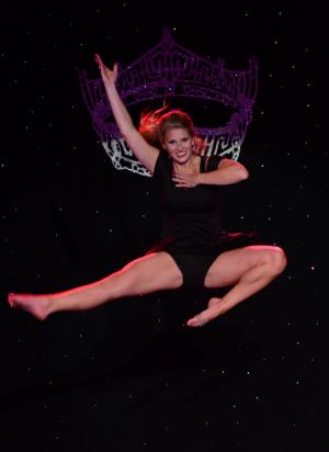 Miss Delaware 2012 Alyssa Murray entertains the crowd during the opening of the pageant. BY DAN COOK