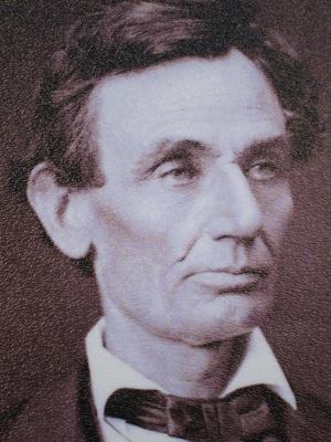 This photo gives a sense of what Lincoln looked like in his early days as an Illinois state legislator.