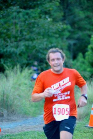 Mike Firch, a Sussex Tech assistant principal, ran three races last weekend. "I'm just trying to keep the weight off and my blood pressure down," said the always affable Mike. BY DAVE FREDERICK