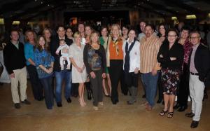 Ocean Atlantic Sotheby’s International Realty had quite a large turnout. Shown in back (l-r) Anne Powell, Mariya Oldfather, Jeff Hamer, Kim Hamer, Kathleen Schell, Jenn Nagle, Brian Barrows, Liz Barnhart and Jenn Barrows. In front are Justin Healy, Kathy Marshall, Sandi Bisgood, Dustin and Sofiya Oldfather, Jennifer Hughes, Marilynn Kuebler, Jennifer Lamsen, Christine Moore, Paul Maltaghati, Barbara Green and Jack Kofoed. BY STEVEN BILLUPS