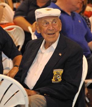 Richard Cole, 98, is one of four surviving members of the famed Doolittle's raid over Tokyo April 18, 1942. Cole, who was Doolittle's copilot, attended the sixth annual Wings and Wheels in Georgetown Oct. 5. BY RON MACARTHUR