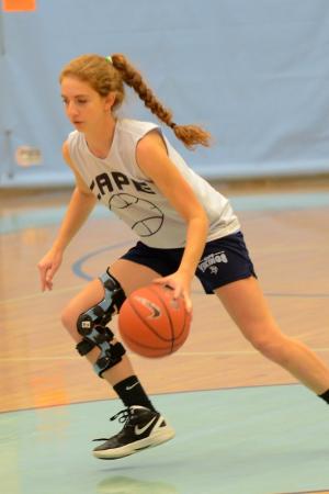 Back from knee surgery, Claudia Ratner will be asked to assist with the point guard position. BY DAN COOK