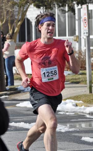 Adam Marshell couldn't overtake his closest competitor, finishing one second behind in fourth place with a time of 18:54. BY NICK ROTH