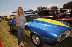 Betty Jo Kennedy of Seaford won a Top 25 for her highly modified Pro Street 67 Pontiac Firebird. BY STEVEN BILLUPS