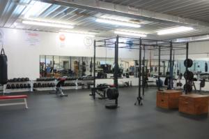 In addition to lunch and break areas, the E Revolution headquarters also includes an employee gym. BY MOLLY MACMILLAN