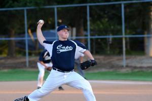 Will Jarrell picked up the win on the pitcher's mound in the 15-3 rout over Naamans. BY DAVE FREDERICK