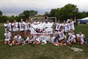 Members of the Quiet Storm U11 championship squad include in back (l-r) Aidan Shue, Sean Peterson, Evan Frolich, Mason Brown, Connor McLaughlin, Brice Richins, Dominick Flora, head coach Parker Dickerson, Dante Trader, Braxton Medd, Adam Meacci and Connor Carpenter. In front are Joseph Wright, John Arrington, Nico D’Amico, Adison Hommel, Lucas Ingley, Parker Lucas, Graham McColgan, Sammy Heister and Brugh Moore. Not pictured is Garret Wright.