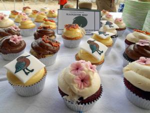Even the cupcakes paid tribute to Slaughter Beach's local habitat during a celebration May 30. BY MADDY LAURIA