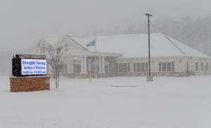Residents can take a class at the Milton Cheer Center to help heave the snow from their walkways. DAN COOK PHOTO