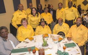 Buffalo Soldiers M/C club attended the gala in support of the Richard Allen Coalition.