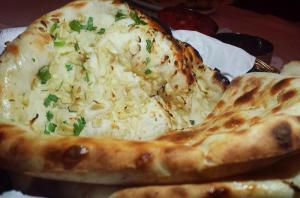 The baked-to-order naan at Indigo Indian restaurant in downtown Rehoboth was the perfect prelude to last week's True Blue Jazz performances there.