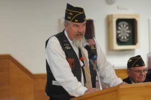 American Legion Riders Chapter 28 Director Ty Remp spoke at the ceremony. Remp said,”This elite group of individuals has ensured that you and I are able to live our daily lives free of tyranny and fear.” AL Post 28