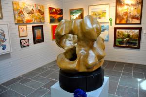 A prize-winning sculpture by Roy Fitzgerald takes center stage in the Corkran Gallery. BY RON MACARTHUR