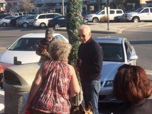 Vice President Joe Biden talks to fellow Delawareans Nov. 19 in Rehoboth Beach. Photo by Chuck O'Brien.