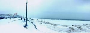 Dominique Homza sent us this cool image from Rehoboth Beach.