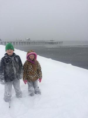 Jimmy and Sofia McLane of Oak Orchard. DANIELLE MCLANE PHOTO