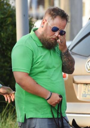 U.S. Army Sgt. Shaun O'Brien wipes away a tear as the initial shock of the announcement wears off. NICK ROTH PHOTO