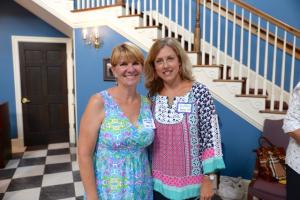 New Parent Coffee hostesses shown are (l-r) WPS Parents’ Association President Mary Beth Hebert, West Fenwick, and WPS Family Ambassador Co-Chair Amy Maull, Salisbury.