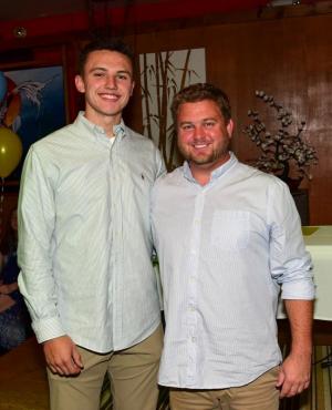 Cape head coach Patrick Kilby, right, poses with first-team all-state and Henlopen North Player of the Year Zack Gelof. Gelof also garnered Regional All-American honors. Delaware coaches voted him as a member of the Top 11 team. “Zack is one of the best athletes I’ve ever known,” said Kilby. Gelof has signed to play baseball at Division I Virginia.