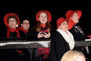 Sussex County Bible Church singers impress the judges and win top honors in the community-float division.