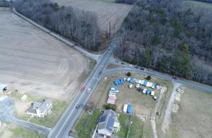 DelDOT plans to improve the intersection at Route 24 and Robinsonville Road/Angola Road. SOURCE: DELDOT