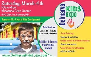Delmarva Kids Expo, kids, children, Wicomico Youth & Civic Center, Delmarva, Eastern Shore, Salisbury, Maryland