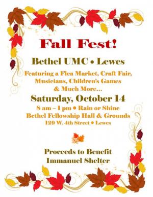 Fall Festival Bethel UMC