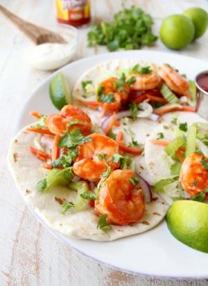 Buffalo Shrimp Tacos Recipe