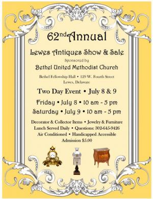62nd Lewes Antiques Show & Sale