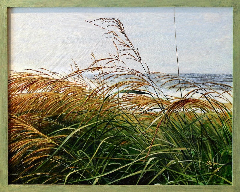 "Hurricane Hannah" is an acrylic by Daniel Coston. SOURCE SUBMITTED