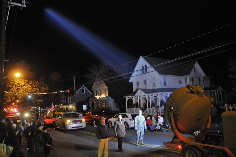 Santa arrives in style at Lewes Christmas Parade Cape Gazette