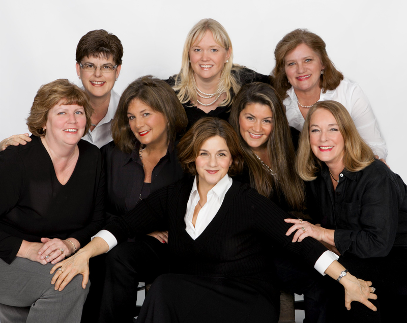 The RE/MAX Debbie Reed Team includes in back (l-r) Dianne Deming, Cyndi Marsh and Beth Shinn. In front are Karen Thompson, Debbie Reed, Amy Warick, Ashlee Reed Hidell and Sandra Jefferson.