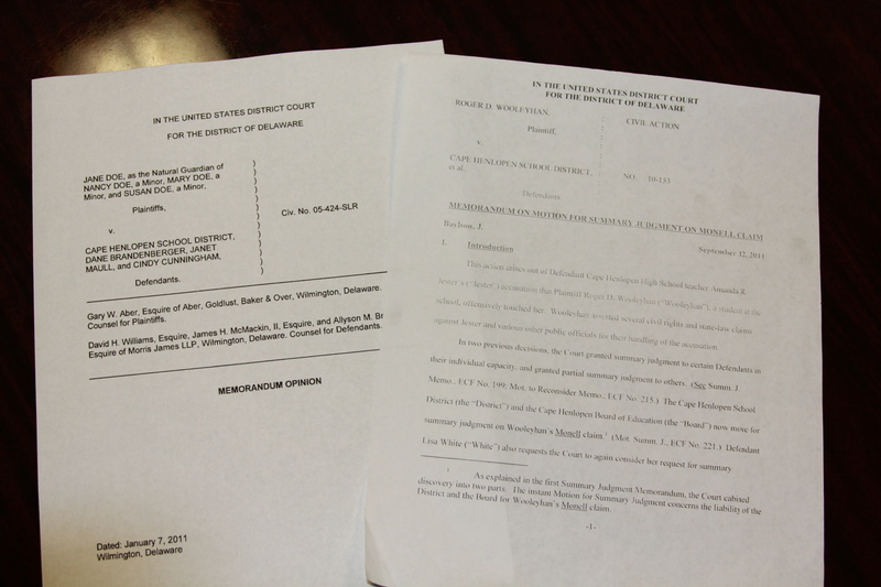 Cape legal settlements cloaked in secrecy Cape Gazette