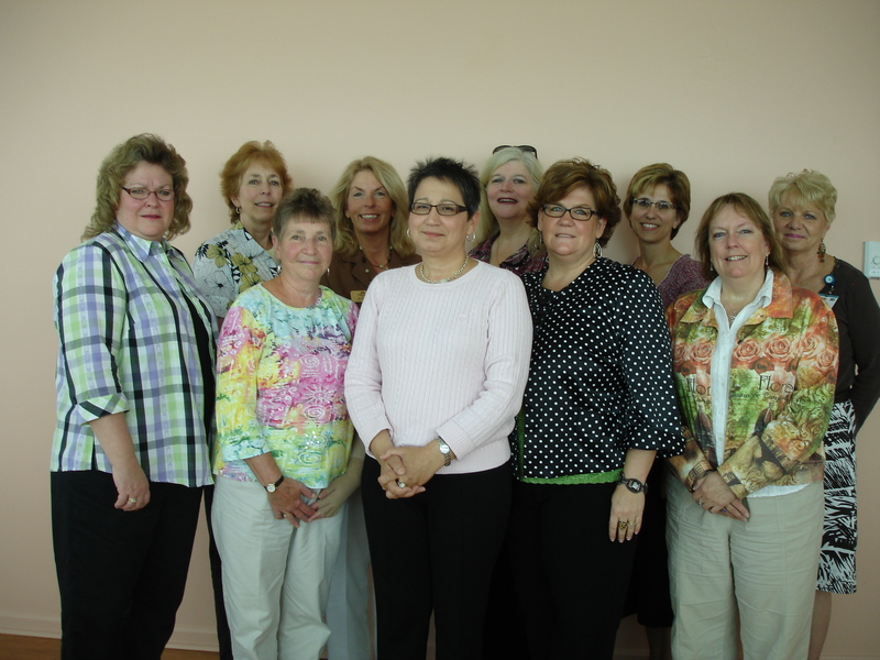 Representatives of Sussex County Survivorship Coalition members shown include (l-r) Terri Clifton, Nanticoke Cancer Center; Connie Holdridge, Delaware Breast Cancer Coalition; Kaye Webb and Jo Allegro, Cancer Support Community Delaware; Judith Ramirez, Tunnell Cancer Center; Susan Strawbridge, American Cancer Society; Cheryl Doucette, DBCC volunteer; Michelle Sobczyk, Leukemia and Lymphoma Society; Carol Deputy, Cancer Care Connection; and Linda Love, Tunnell Cancer Center. Not shown are Kate McKenzie, Komen foundation; and Cindy Canevari, Ribbon Cap Club. SOURCE SUBMITTED