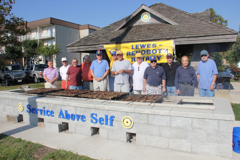 LewesRehoboth Rotary hosts year's final barbecue at pavilion Cape