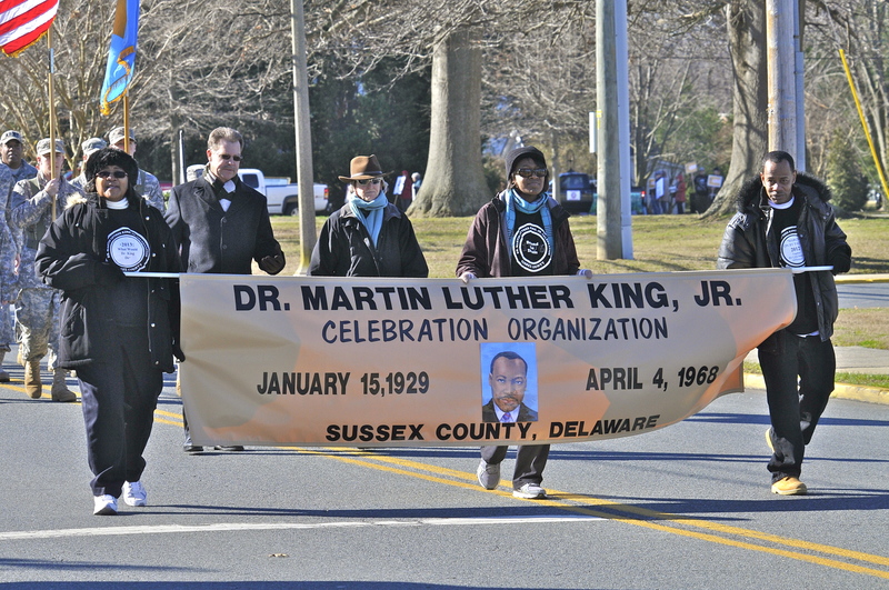 Marching In Honor Of Martin Luther King Jr Cape Gazette