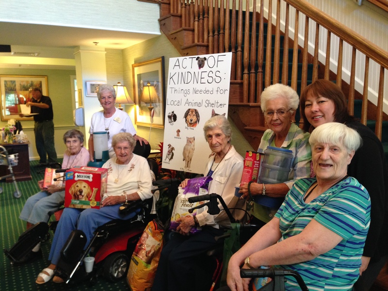 Brandywine Senior Living collects for SPCA Cape Gazette