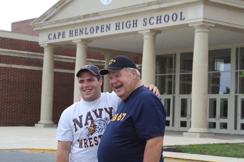 Cape wrestling champ Thomas Ott pins down Naval Academy