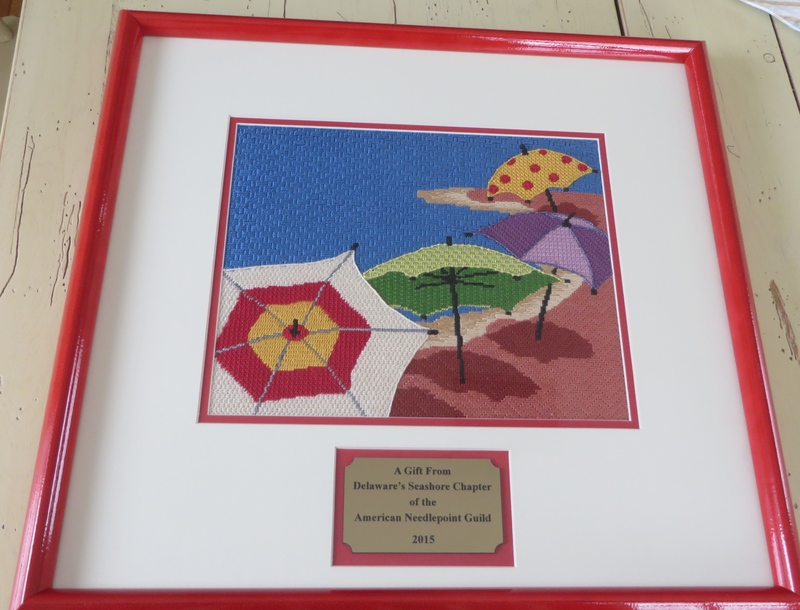 Needlepoint Guild contributes to Justin's Beach House Cape Gazette