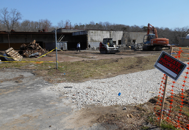 Demolition underway at former Milton Poultry Plant Cape Gazette