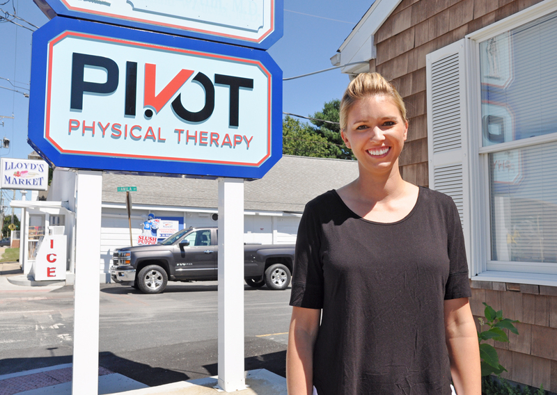 Danielle Wagamon recently joined the staff at Pivot Physical Therapy in Lewes. BY NICK ROTH