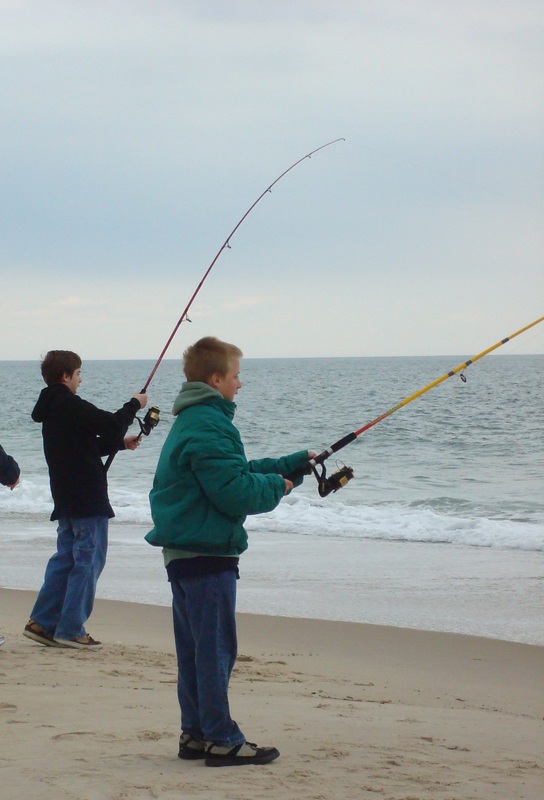 Surf fishing and beach driving classes available at Delaware